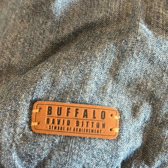 Buffalo David Bitton denim collared lined jacket Size XL New - Picture 11 of 13